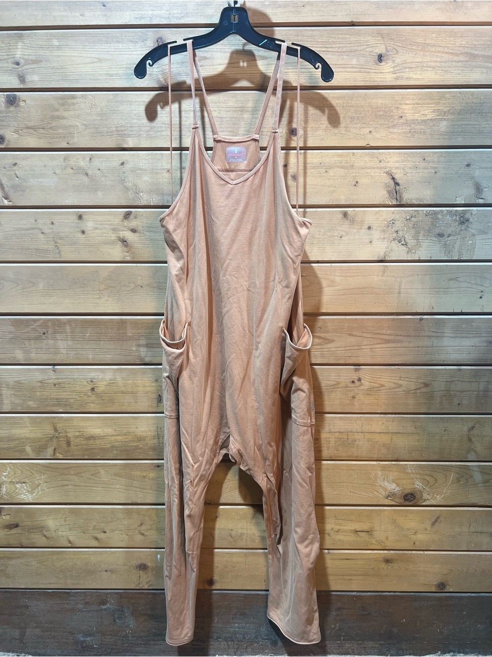 FP Movement Hot Shot Onesie Clay Oversized Romper Jumpsuit Medium